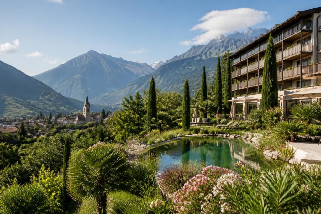 Meran ohne Innenstadtgefühl: Hotels im Grünen richtig auswählen